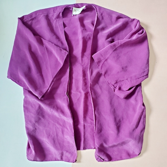 Vintage Maggy London 100% Silk Kimono - Picture 2 of 6